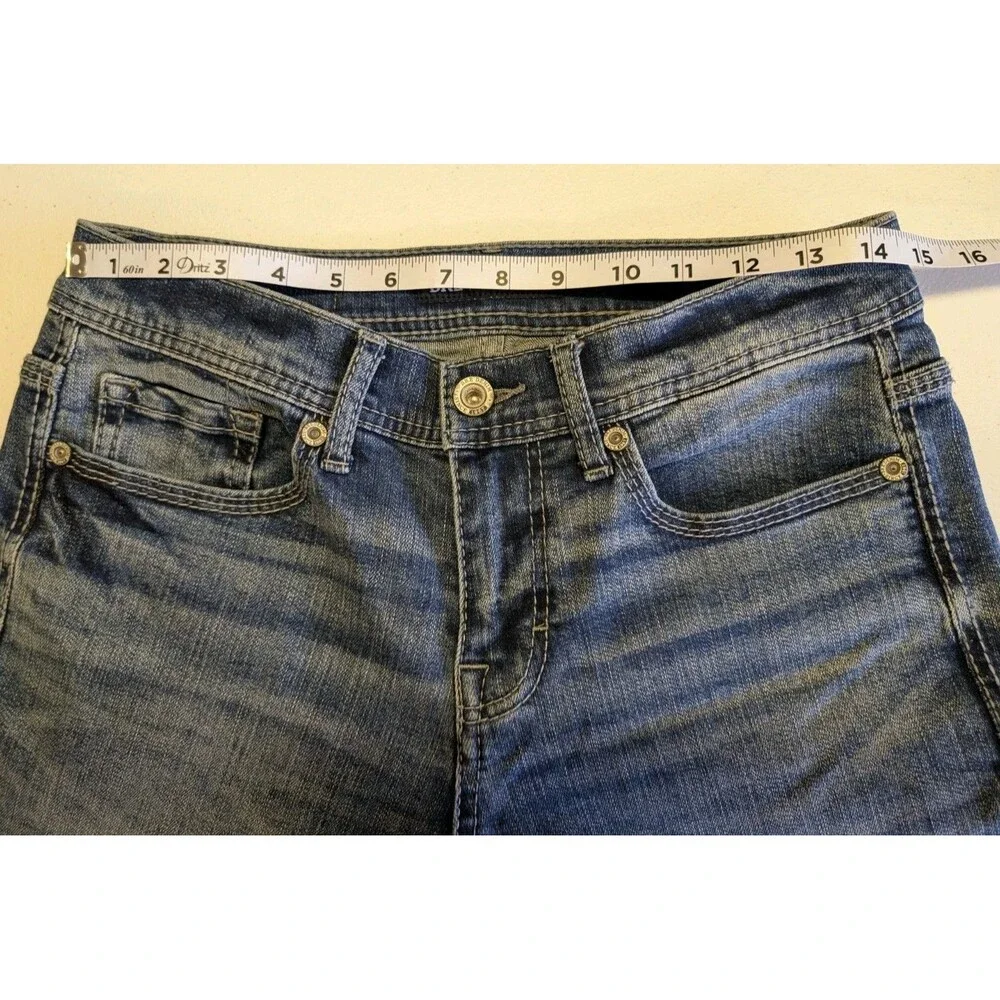 BKE Aiden Jeans Men's 28x33 Blue Low Rise Denim Medium Wash Rodeo Festival EUC